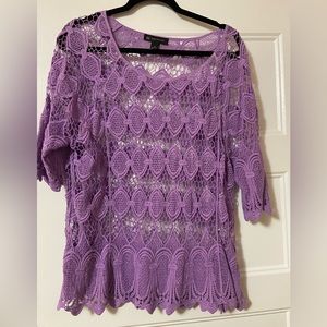 Beautiful crocheted blouse